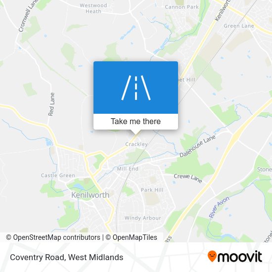 Coventry Road map