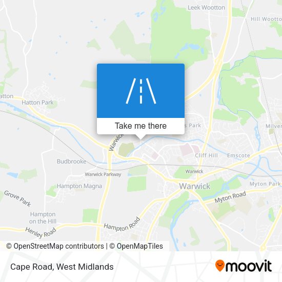 Cape Road map
