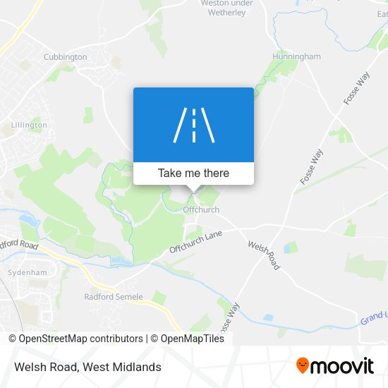 Welsh Road map