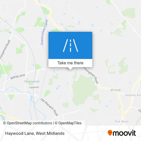 Haywood Lane map