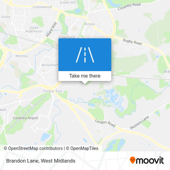 Brandon Lane map