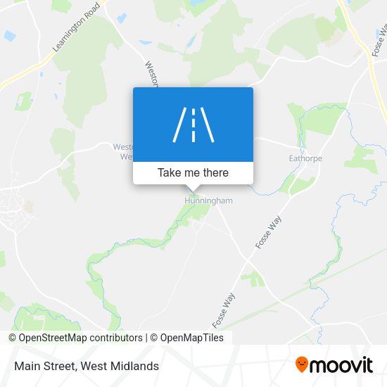 Main Street map