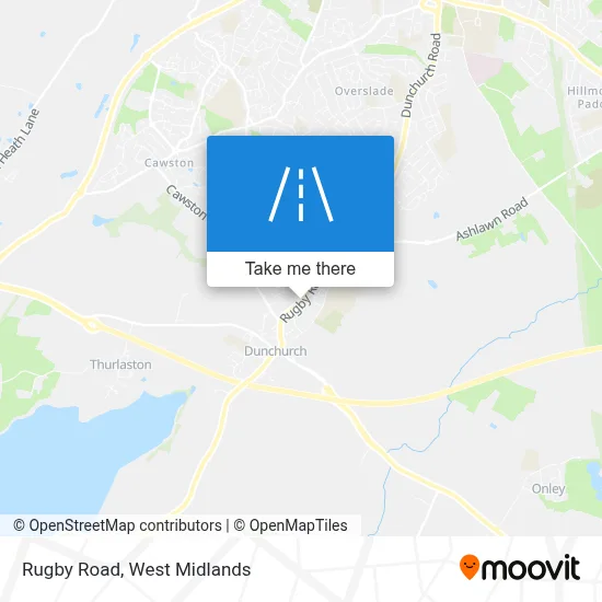 Rugby Road map
