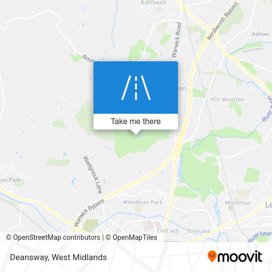 Deansway map