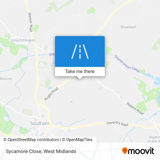 Sycamore Close map