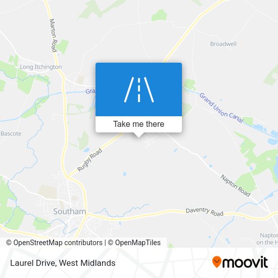 Laurel Drive map