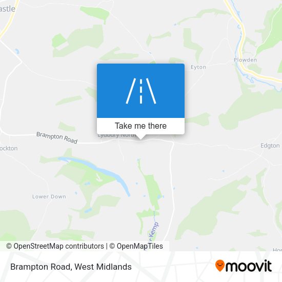 Brampton Road map