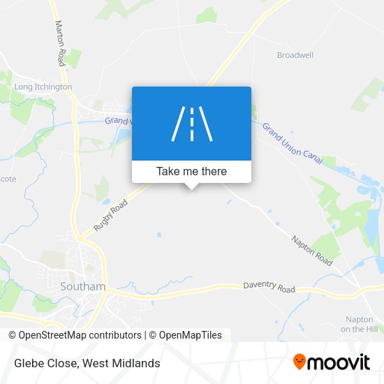 Glebe Close map