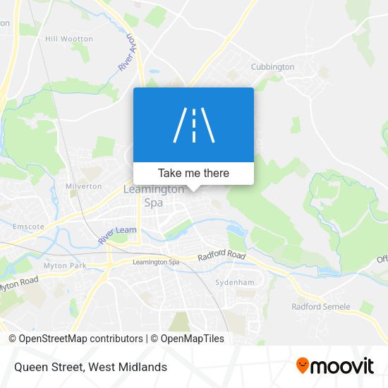 Queen Street map