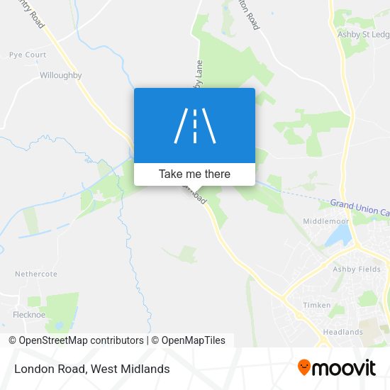 London Road map