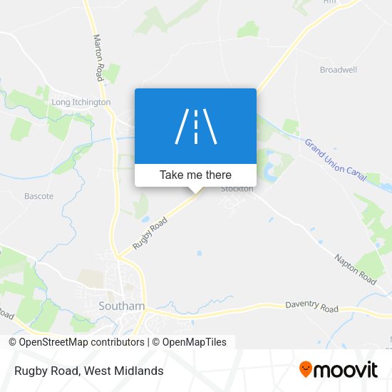 Rugby Road map