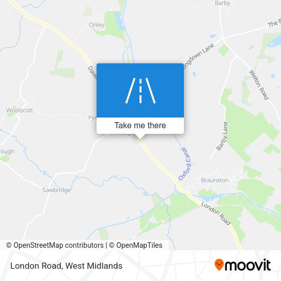 London Road map