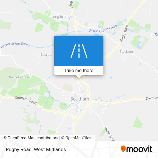 Rugby Road map