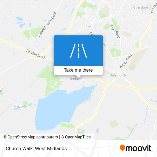 Church Walk map