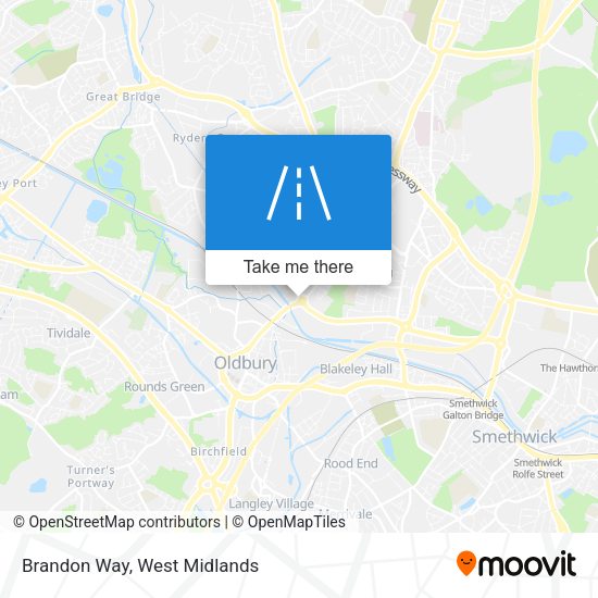 Brandon Way map
