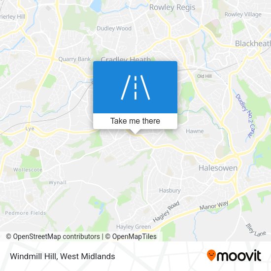 Windmill Hill map