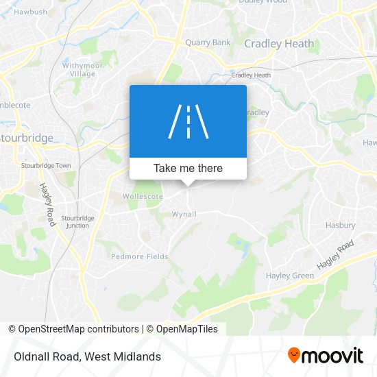 Oldnall Road map