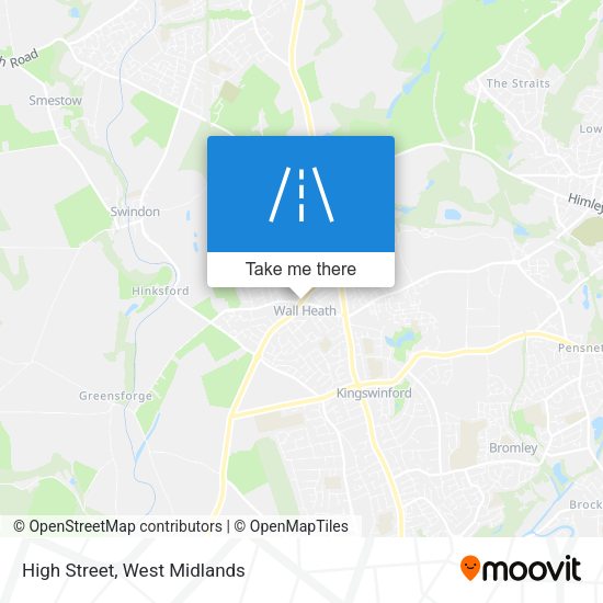 High Street map