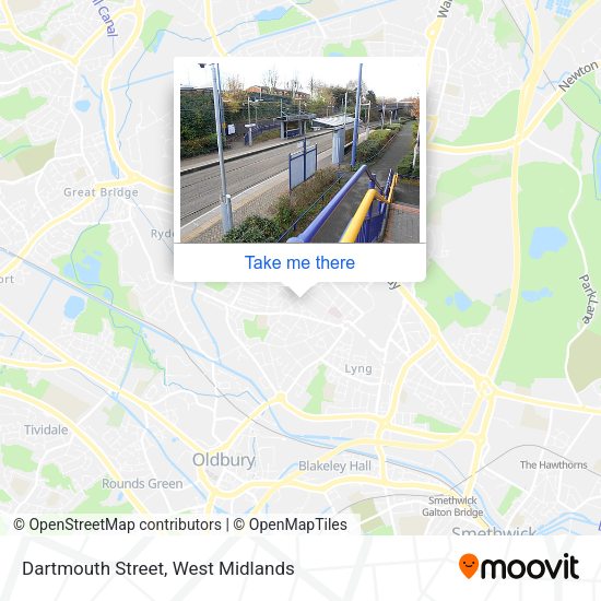 Dartmouth Street map