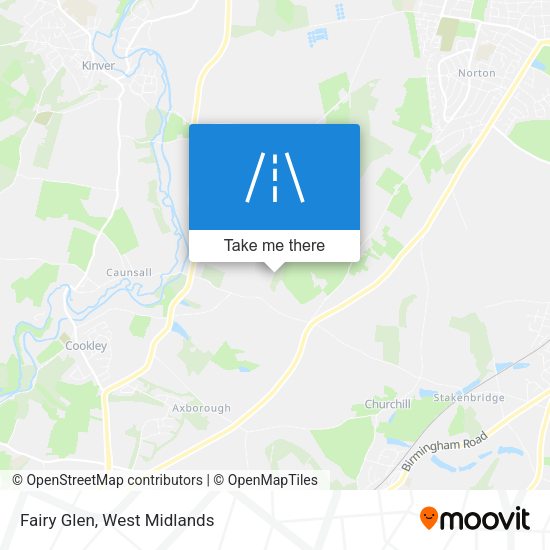 Fairy Glen map