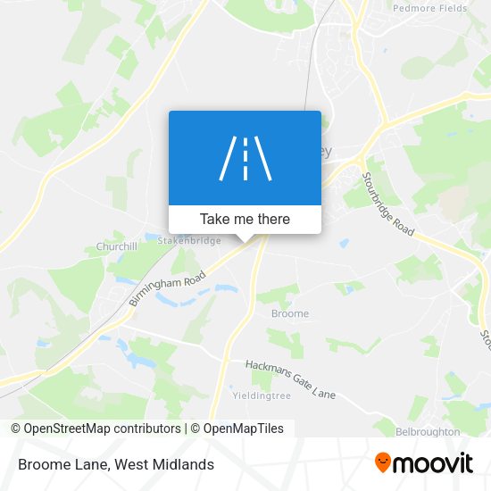 Broome Lane map