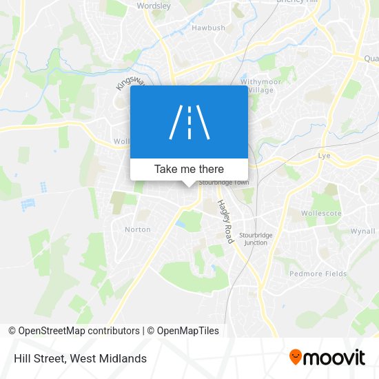 Hill Street map
