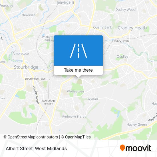 Albert Street map