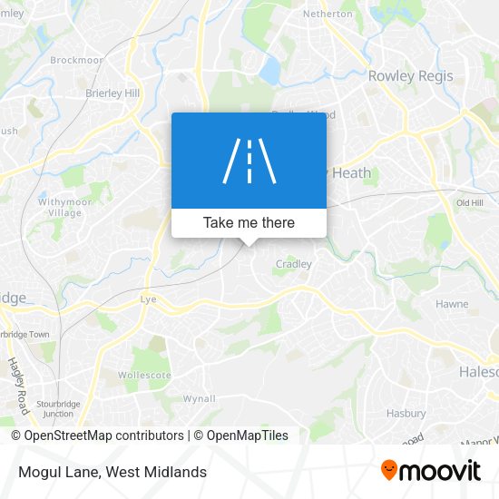 Mogul Lane map