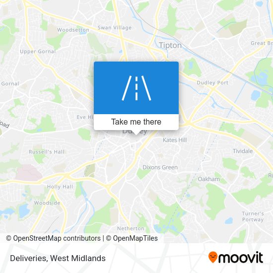 Deliveries map