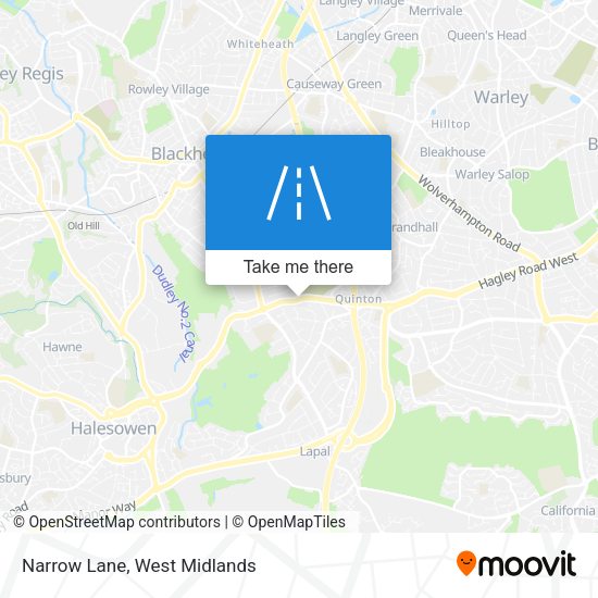 Narrow Lane map