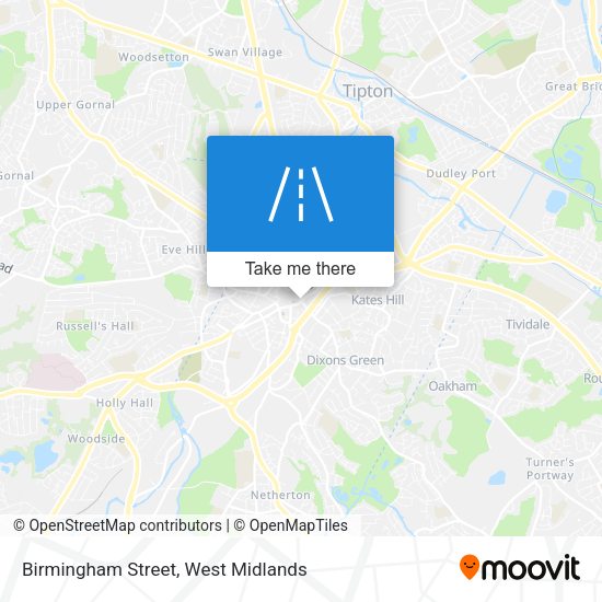 Birmingham Street map