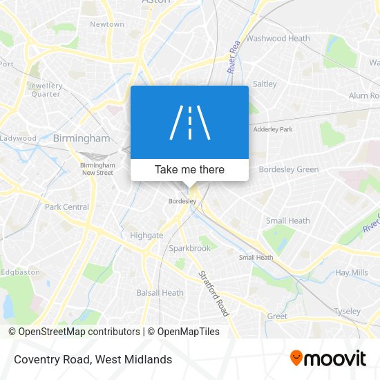 Coventry Road map