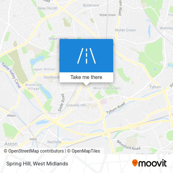 Spring Hill map