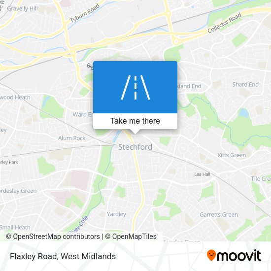 Flaxley Road map