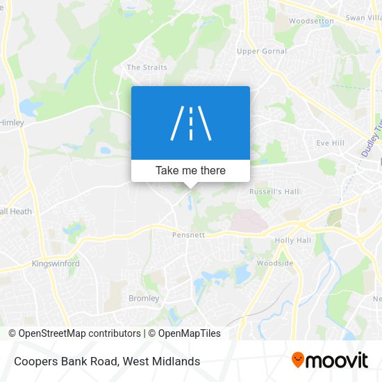 Coopers Bank Road map