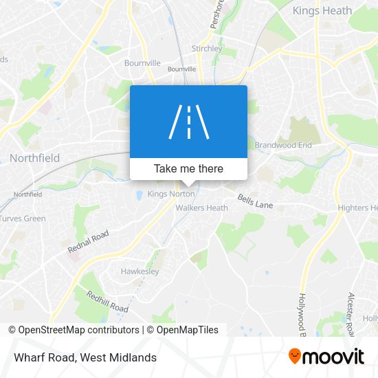 Wharf Road map