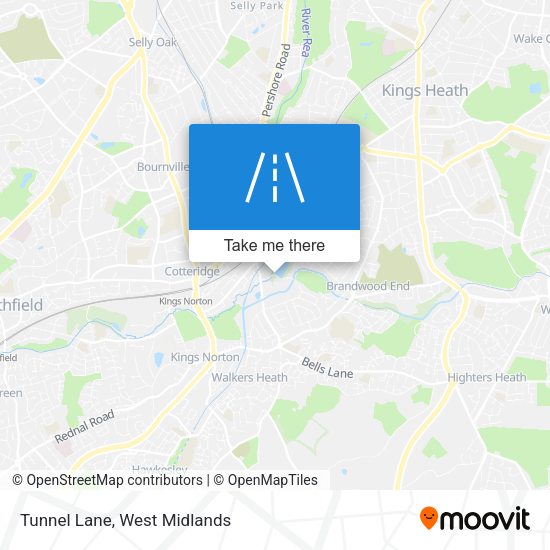 Tunnel Lane map