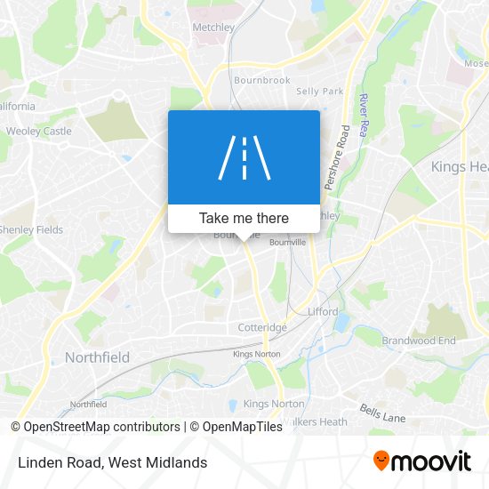 Linden Road map
