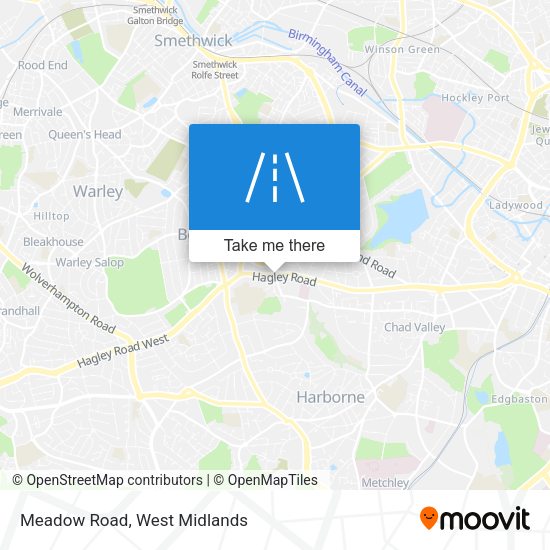 Meadow Road map