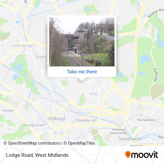 Lodge Road map
