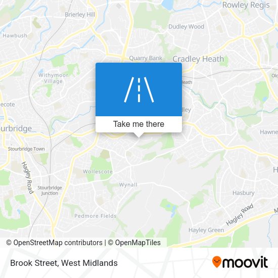 Brook Street map