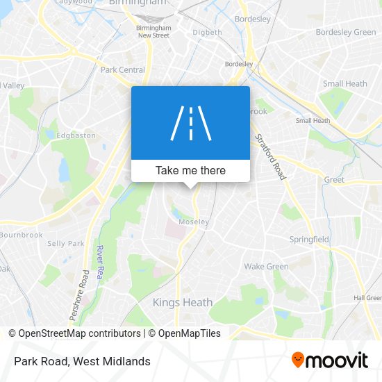 Park Road map