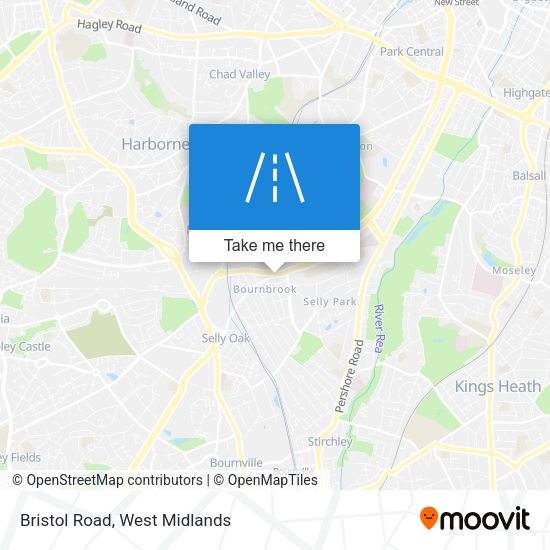 Bristol Road map