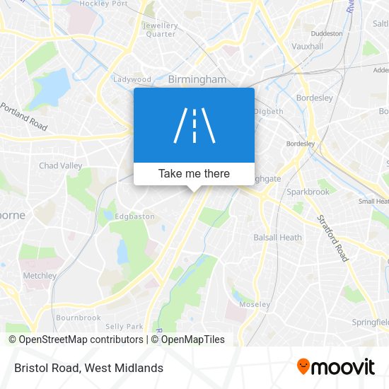 Bristol Road map