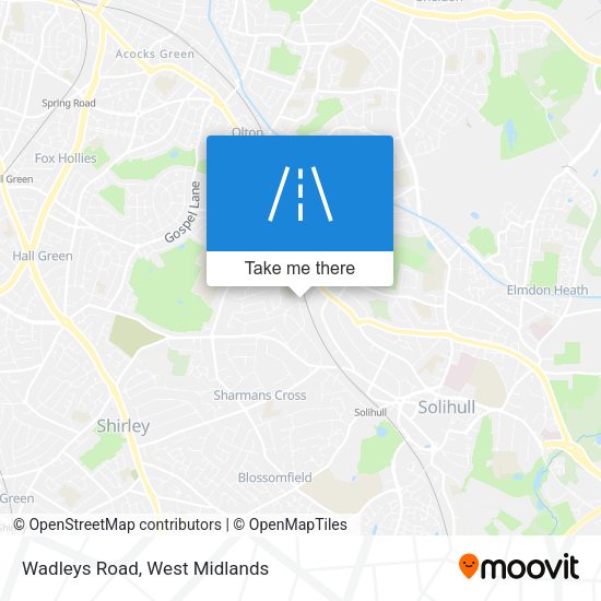 Wadleys Road map