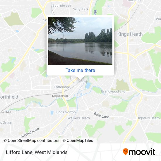 Lifford Lane map