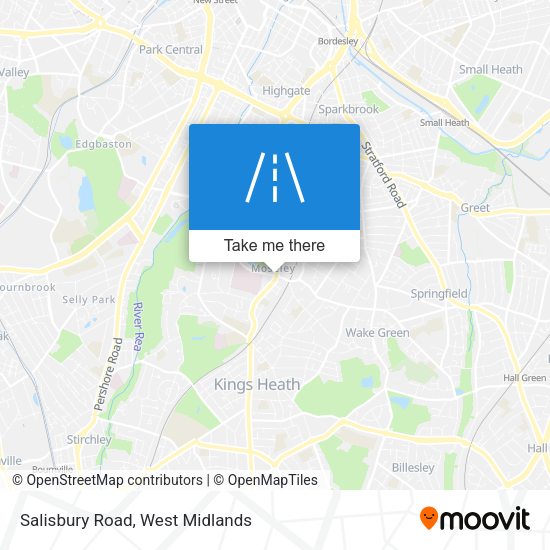 Salisbury Road map