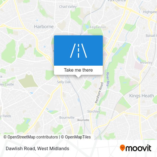 Dawlish Road map