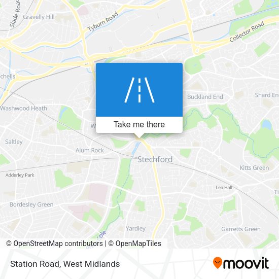 Station Road map