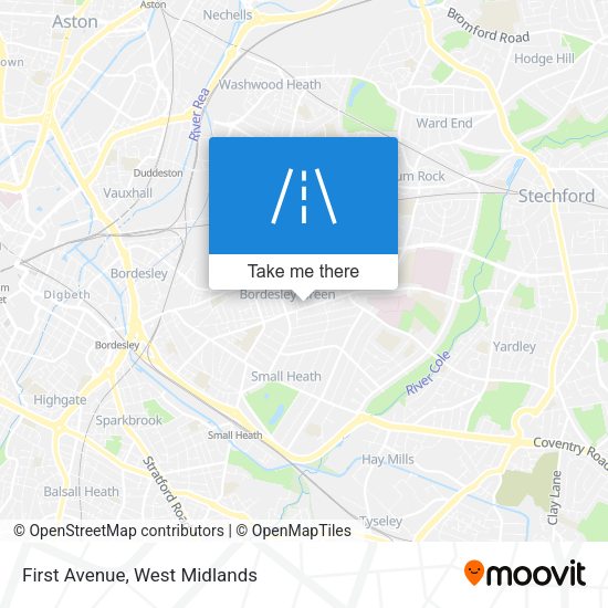 First Avenue map